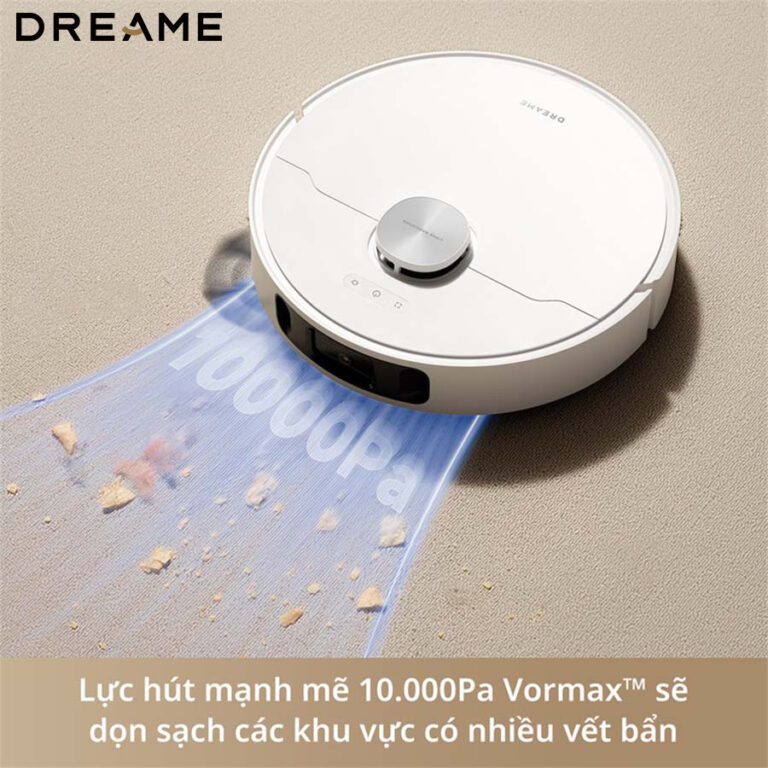 Robot lau sàn hút bụi tự làm sạch Dreame Bot L10s Ultra