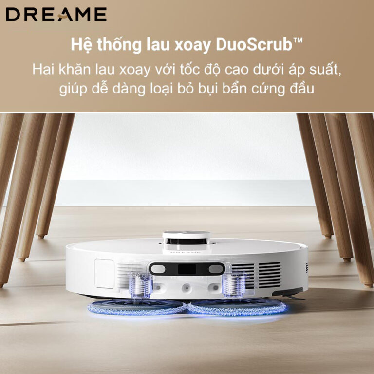 Robot lau sàn hút bụi tự làm sạch Dreame Bot L10s Ultra