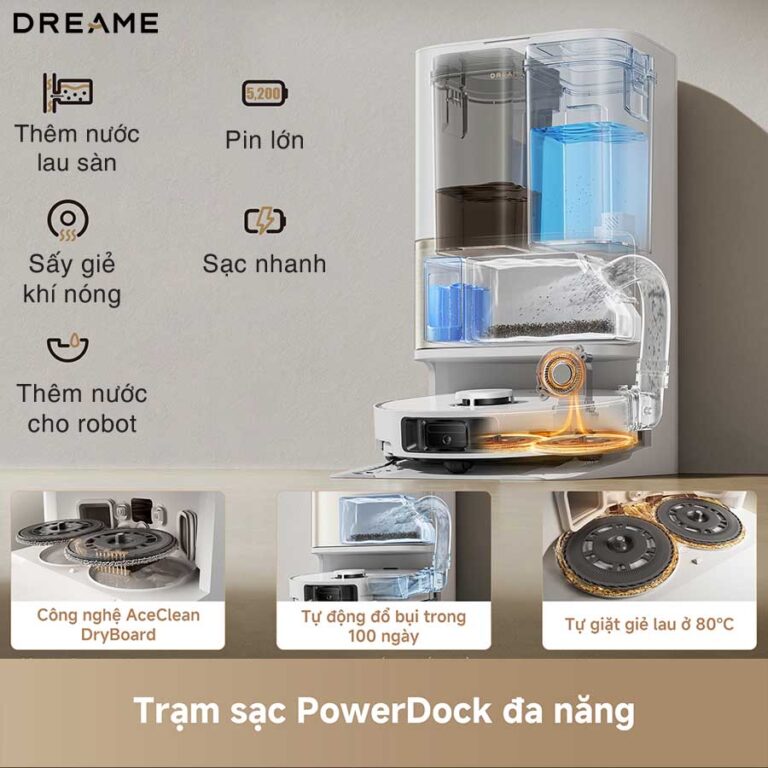 Robot hút bụi lau nhà Dreame L50 Ultra CE