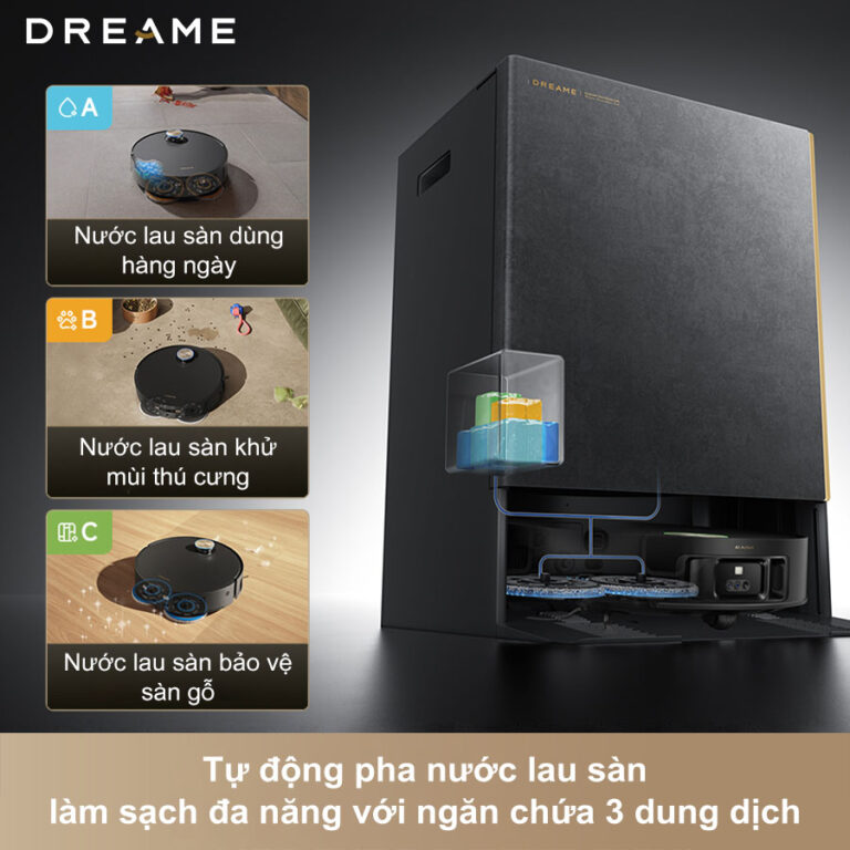 Robot hút bụi lau nhà Dreame Matrix10 Ultra