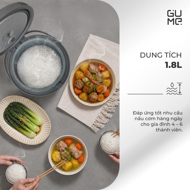 Nồi Cơm Điện Gume 1.8L GM – RC1261G