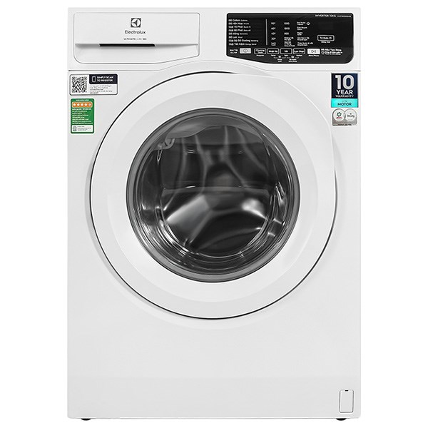 Máy giặt 10kg Electrolux EWF1025DQWB (trắng)