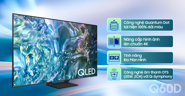 Smart Tivi QLED 4K Samsung 65 Inch QA65Q60DAKXXV