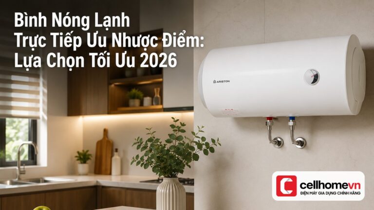 Bình Nóng Lạnh Trực Tiếp Ưu Nhược Điểm: Lựa Chọn Tối Ưu 2026