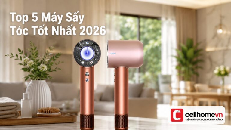 top 5 máy sấy tóc tốt nhất 2026