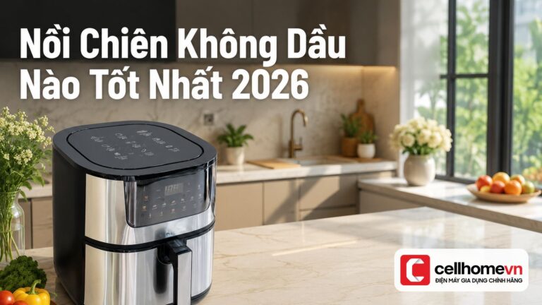 nồi chiên không dầu nào tốt nhất 2026