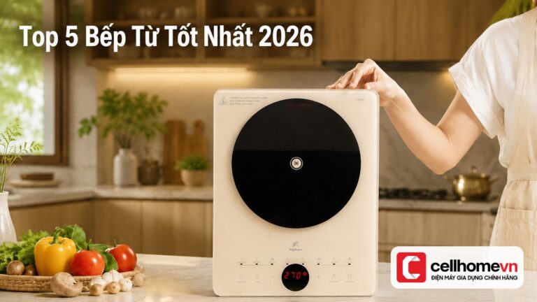 top 5 bếp từ tốt nhất 2026
