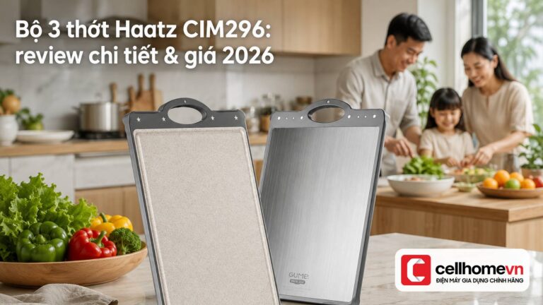 Bộ 3 thớt Haatz CIM296: review chi tiết & giá 2026
