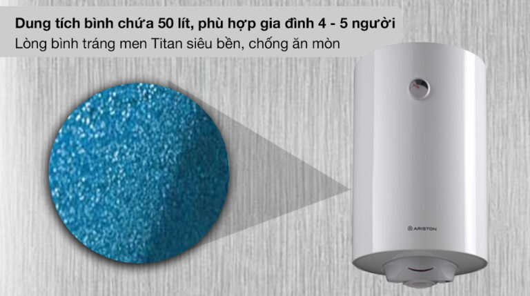 Bình nóng lạnh Ariston PRO R 50 V 2.5 FE