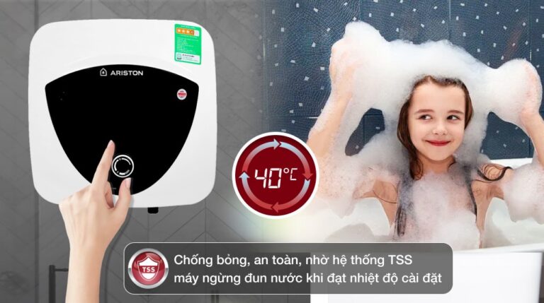 Bình nóng lạnh Ariston AN LUX 6 UE 1.5 FE lắp trong
