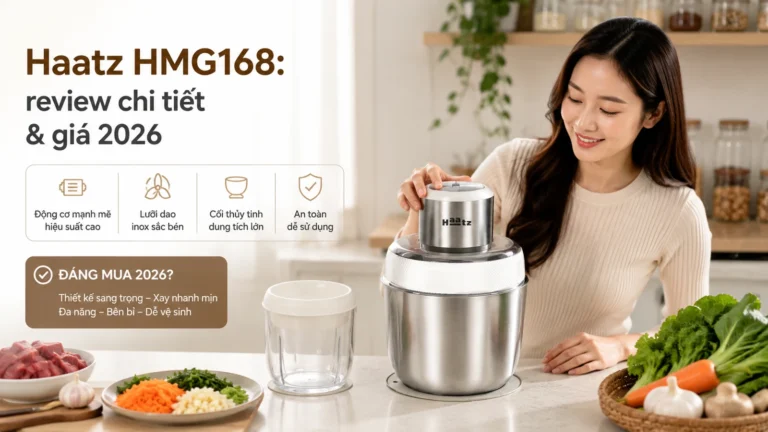 Haatz HMG168: review chi tiết & giá 2026