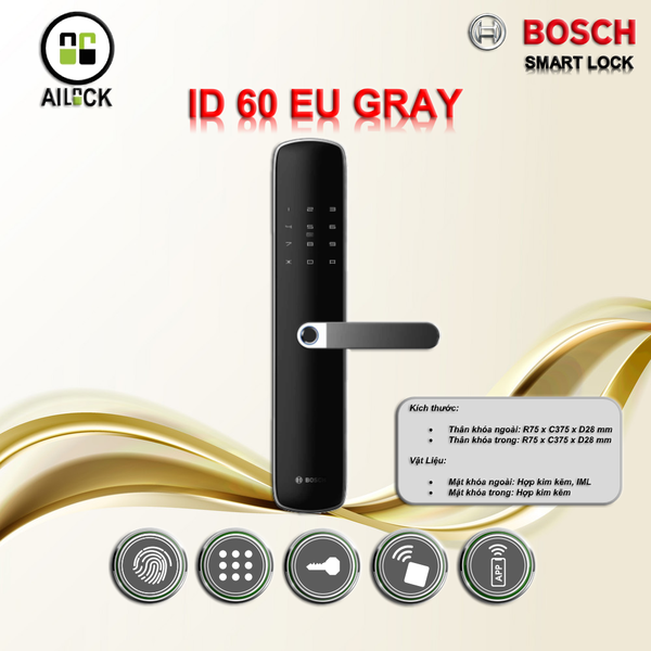 Khóa điện tử Bosch ID60 (App)