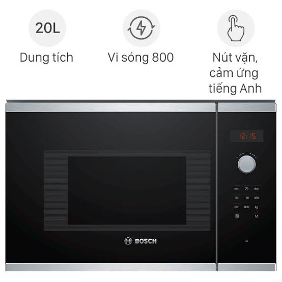 Lò vi sóng âm tủ Bosch BFL523MS0H