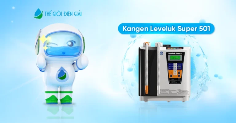 Máy lọc nước ion kiềm Kangen Leveluk JRIV