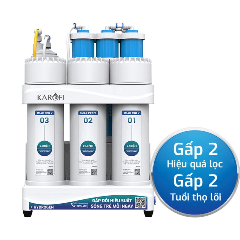 Máy lọc nước RO Karofi KAQUO3 Pro
