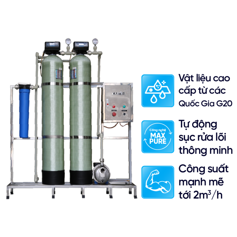 Máy lọc nước tổng đầu nguồn Karofi KTF-332C