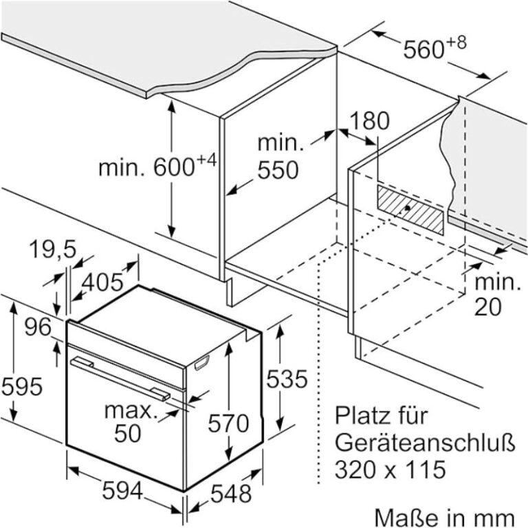 Lò nướng âm tủ Bosch HBA514BS3