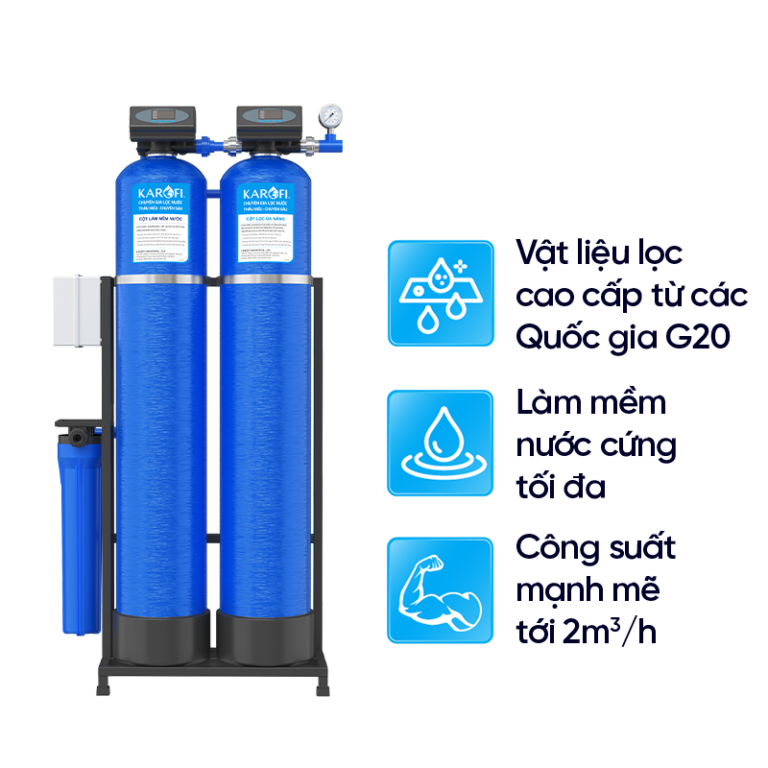 Máy lọc nước tổng đầu nguồn Karofi KTF-222C