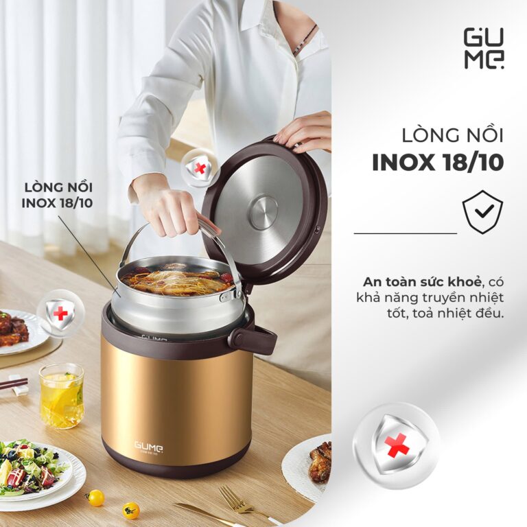 Nồi ủ chân không 8L Plus Gume GM-2088