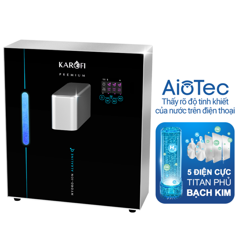 Máy lọc nước Hydro-ion kiềm Karofi KAE-S18