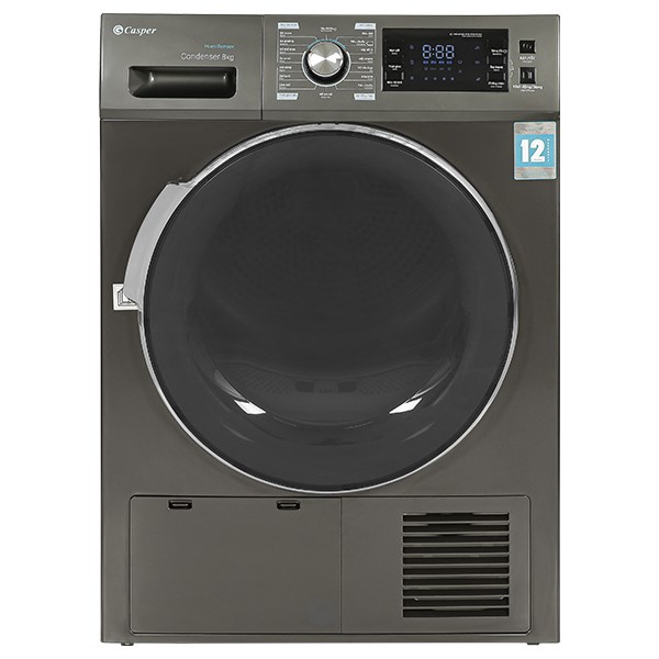 Máy sấy ngưng tự Casper 8kg TD-80CGB (ghi)