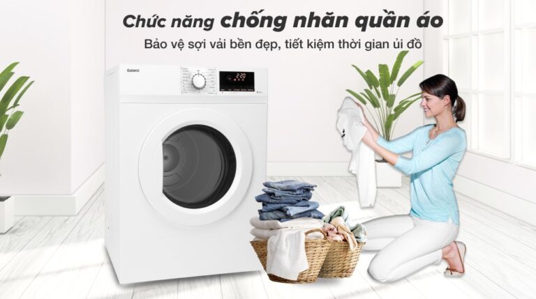 Máy sấy thông hơi Galanz 8kg DV-80T5C.W (trắng)