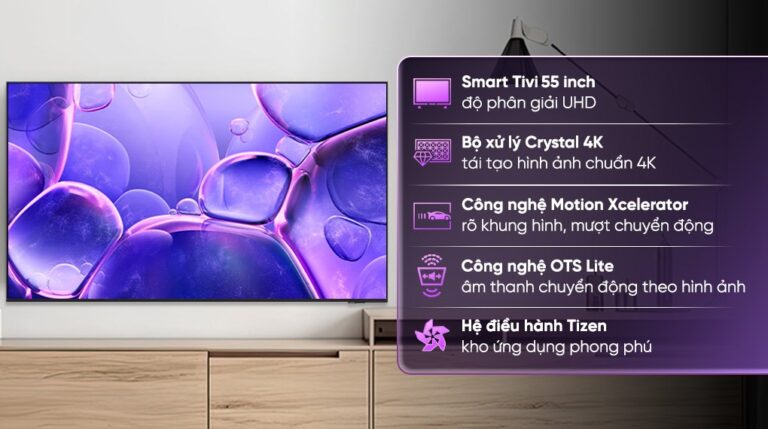 Smart Tivi Samsung Crystal UHD 4K 55 inch UA55U8500FKXXV