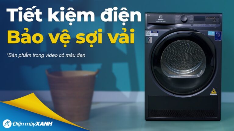 Máy sấy Electrolux Heatpump 9kg EDH903R7SC (ghi)
