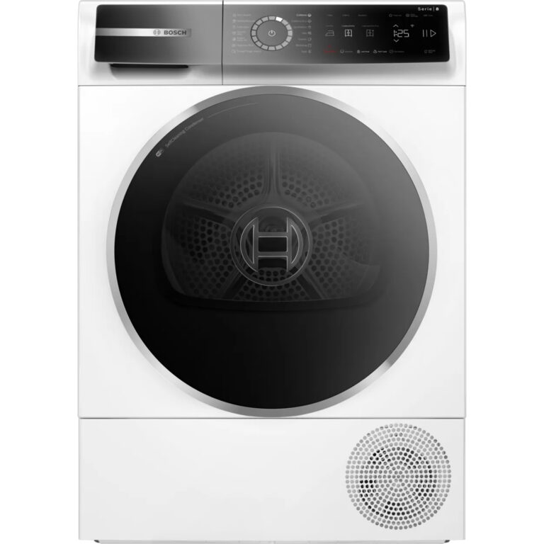 Máy sấy bơm nhiệt Bosch 9kg Seri8 WQB245B0SG