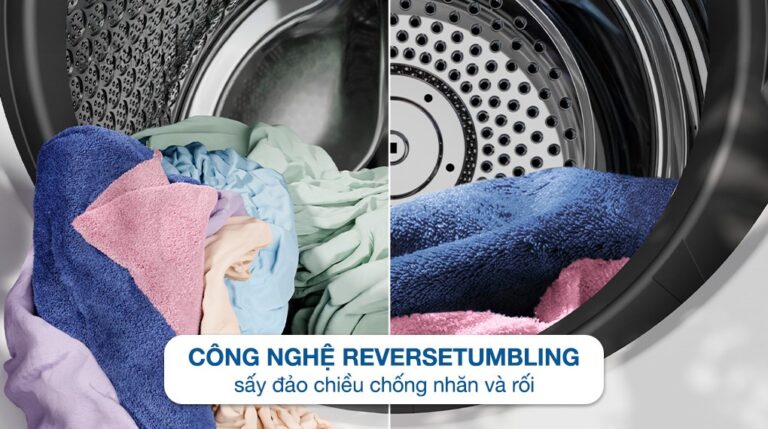 Máy sấy hỗ trợ là Electrolux 9kg EDS904H3WC (trắng)