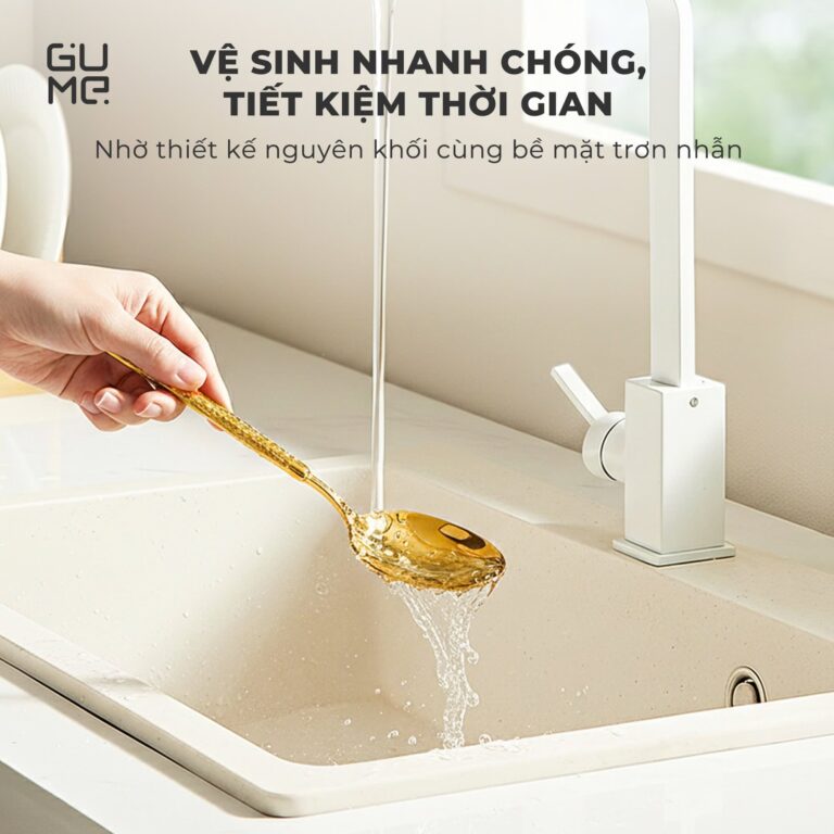 Bộ 6 thìa Inox 316 Gume GM-D1301 (màu inox bạc)