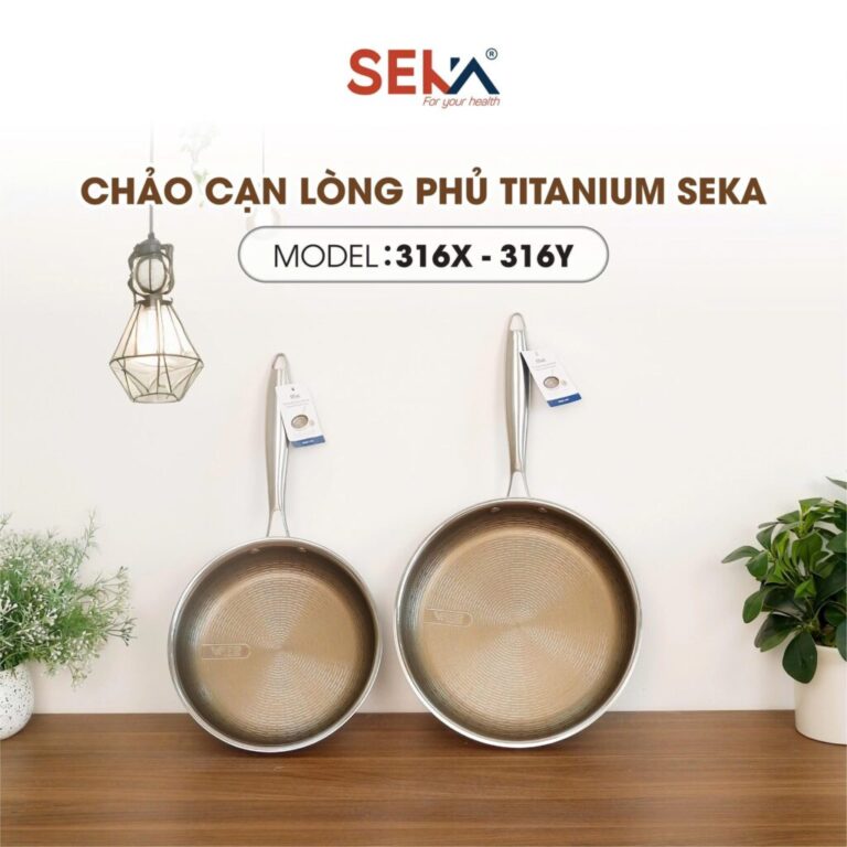Chảo cạn titanium 26cm