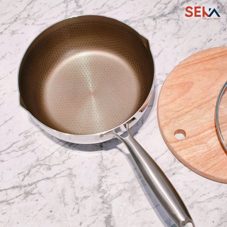 Chảo sâu titanium 22cm SEKA SK316M-2