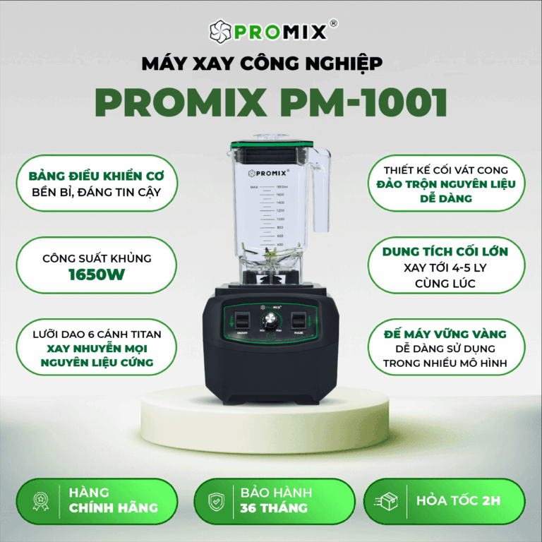 Máy xay sinh tố công nghiệp Promix PM-1001