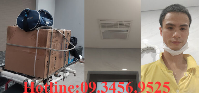 Quạt thông gió kèm sưởi thổi âm trần – ĐKTX HA-R