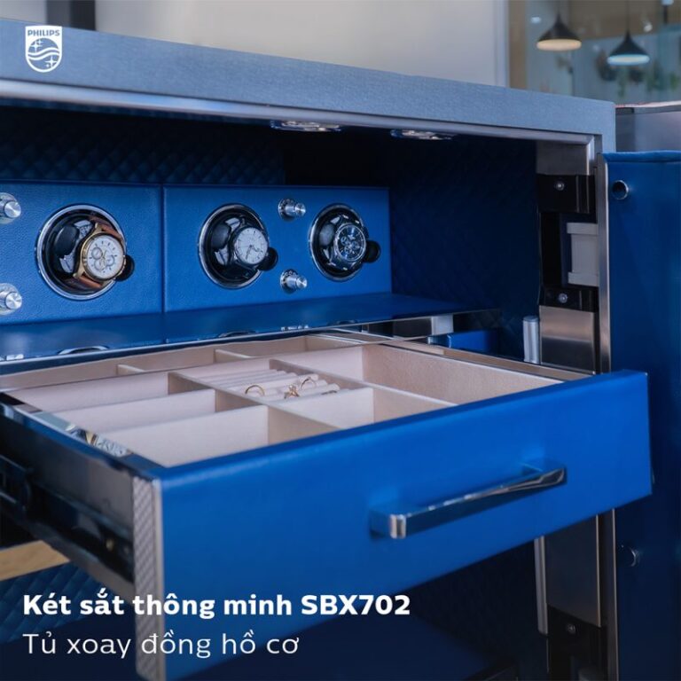 Két sắt thông minh Philips SBX702-CBX
