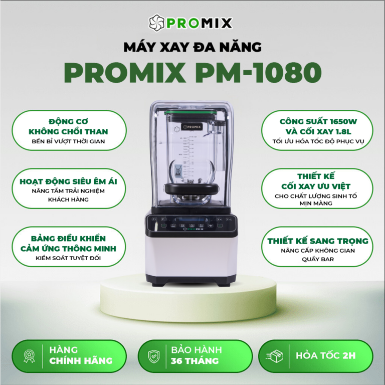 Máy xay sinh tố công nghiệp Promix PM-1080