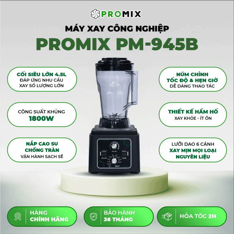 Máy xay công nghiệp Promix PM-945B