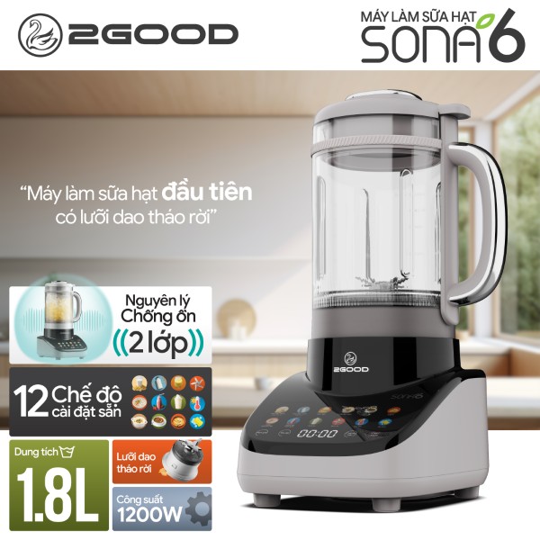 Máy Làm Sữa Hạt 2GOOD SONA 6