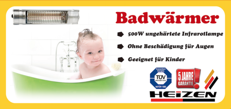 Đèn sưởi không chói mắt Heizen 500W HE-IT5