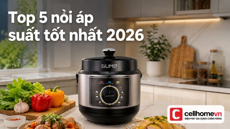 top 5 nồi áp suất tốt nhất 2026