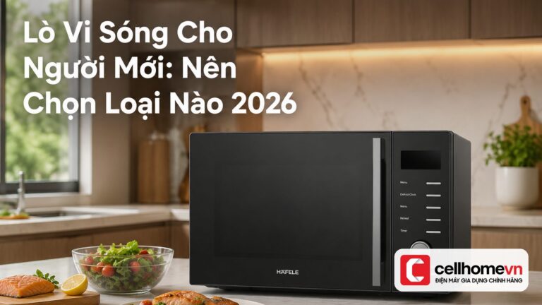 Lò Vi Sóng Cho Người Mới: Nên Chọn Loại Nào 2026