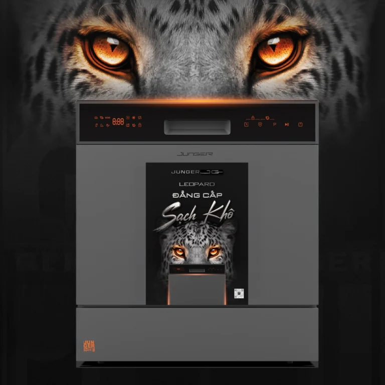 Máy rửa chén độc lập Junger Leopard DWJ-103