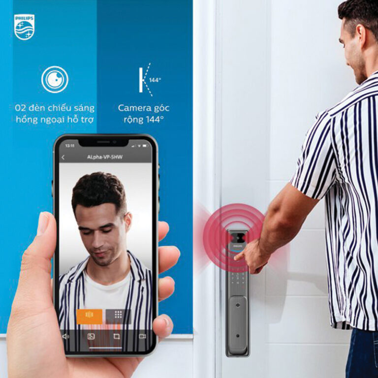Khóa điện tử Philips Alpha-5HWS