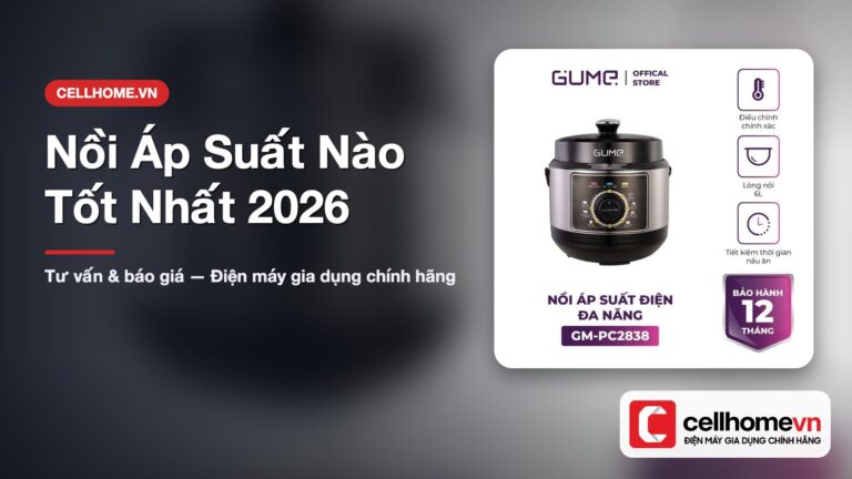 nồi áp suất nào tốt nhất 2026