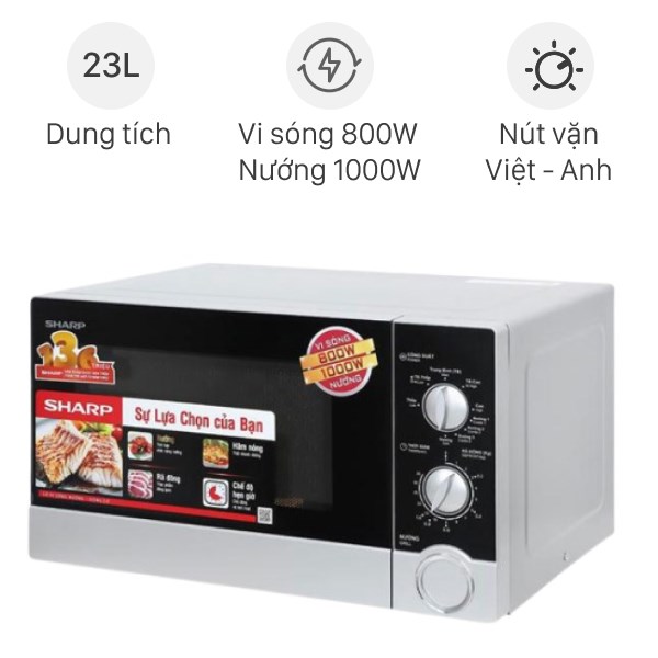 Lò vi sóng Sharp R-G302-VNS
