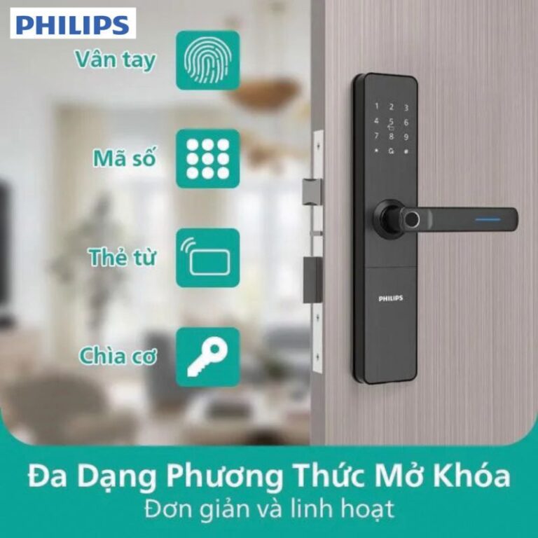Khóa điện tử Philips DDL609-5HS