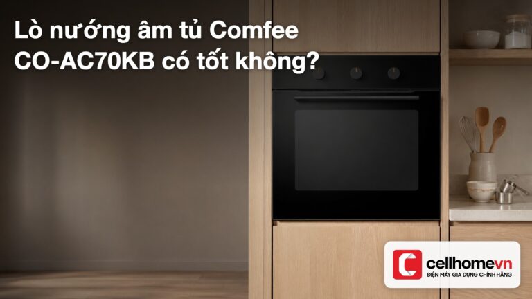 Lò nướng âm tủ Comfee CO-AC70KB có tốt không?