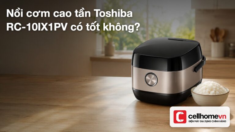 Nồi cơm cao tần Toshiba RC-10IX1PV có tốt không?