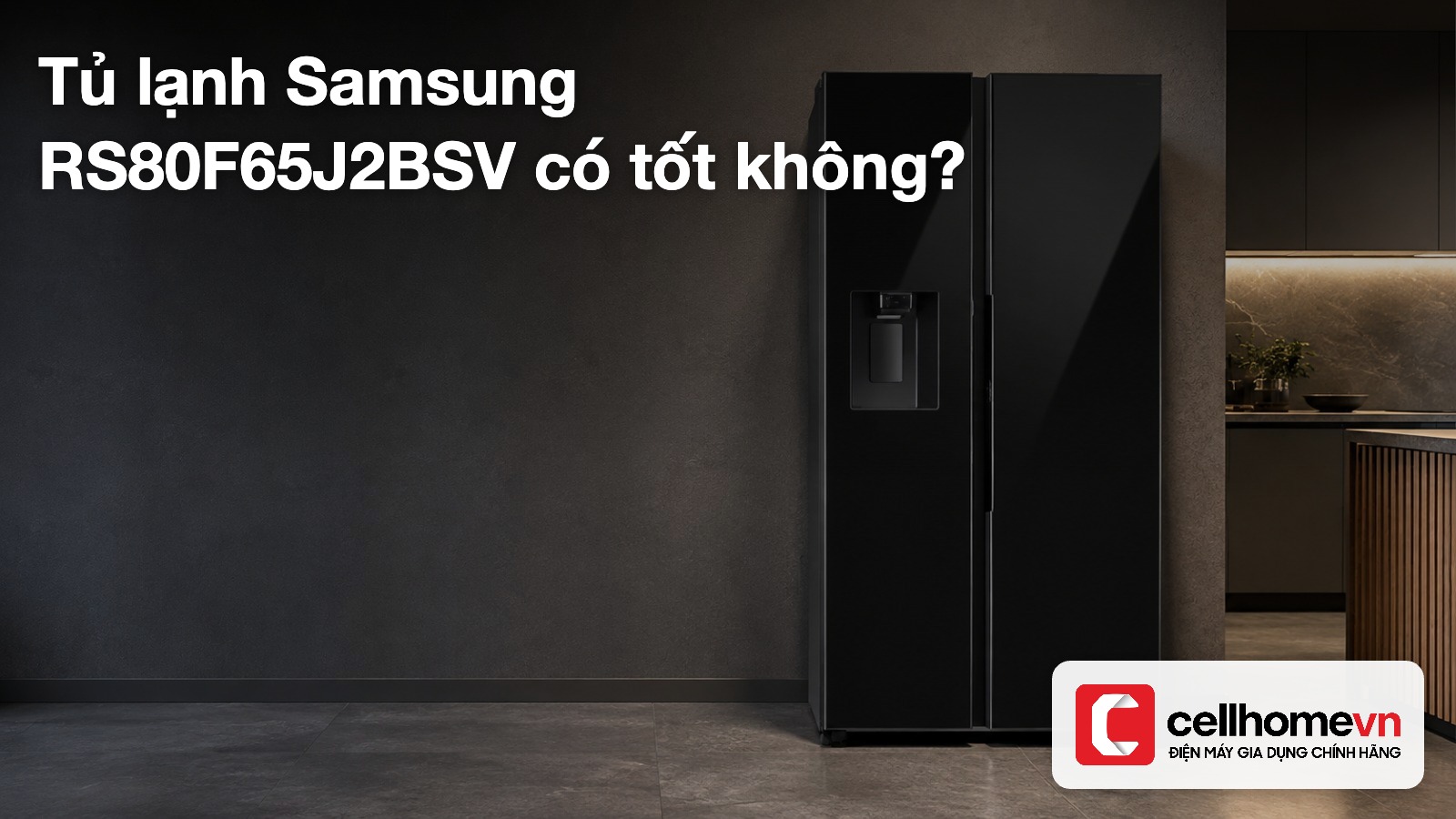 Tủ lạnh Samsung Inverter 634 lít Side By Side RS80F65J2BSV tại Điện máy Cellhome